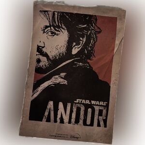 Disney Star Wars Andor Poster - Black and Brown